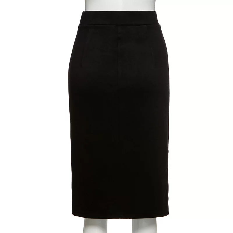 Double Slit Mini Skirt