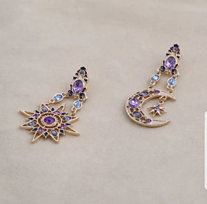 Shiny Crystal Earrings