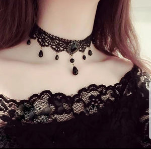 Black Velvet Choker