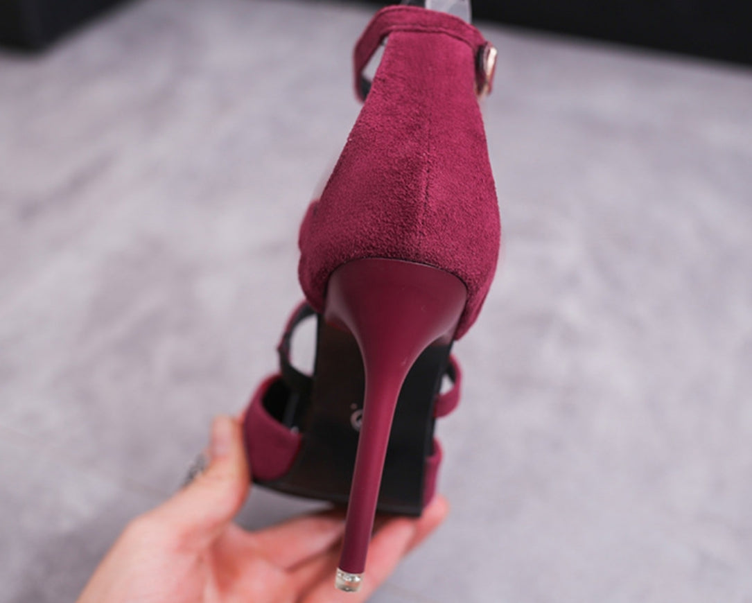 Pointed Suede Shoes