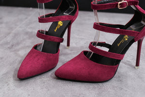 Pointed Suede Shoes