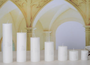 Pure White Candles