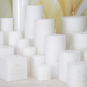 Pure White Candles