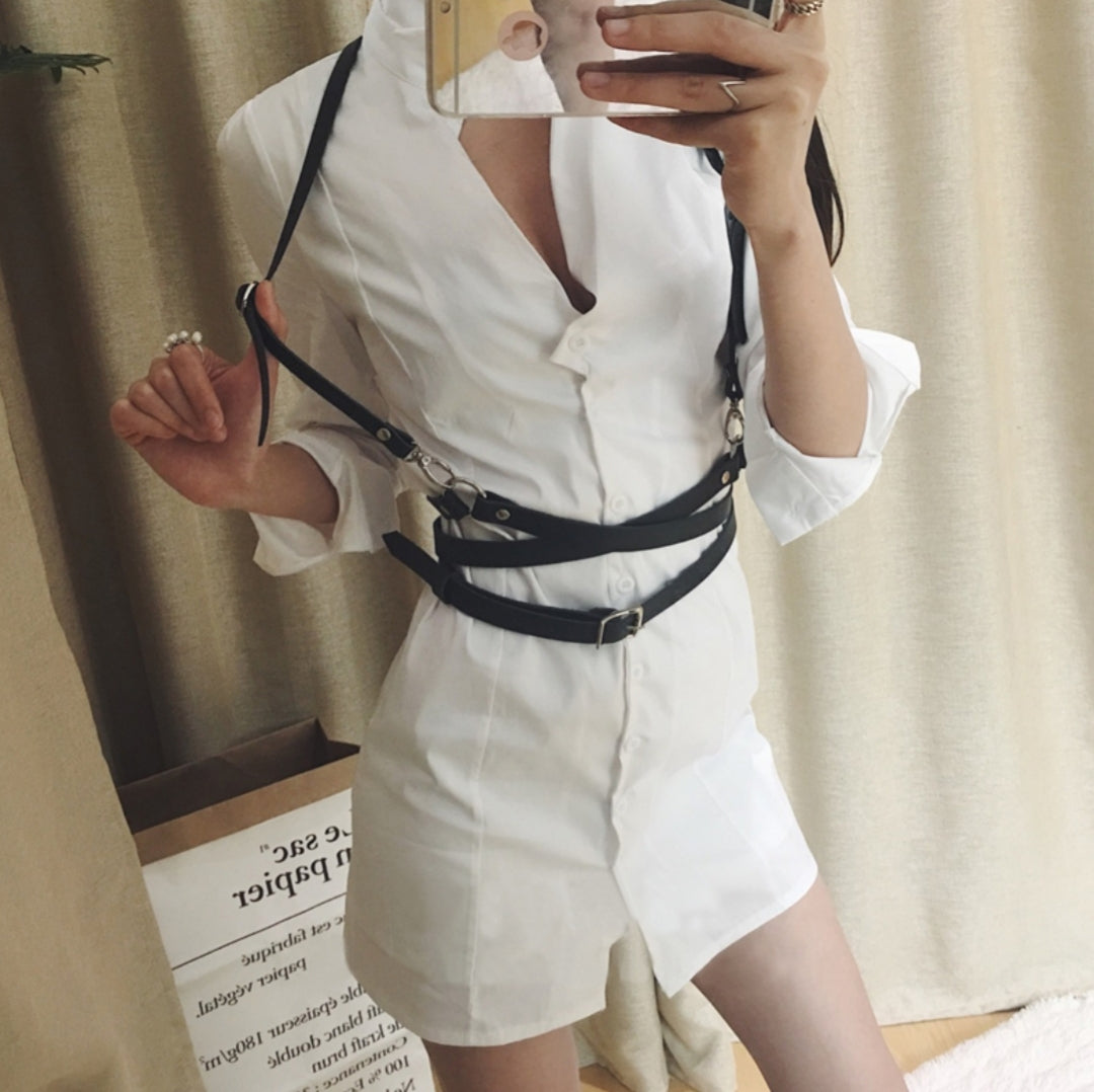 Waist Straps Suspenders Belt