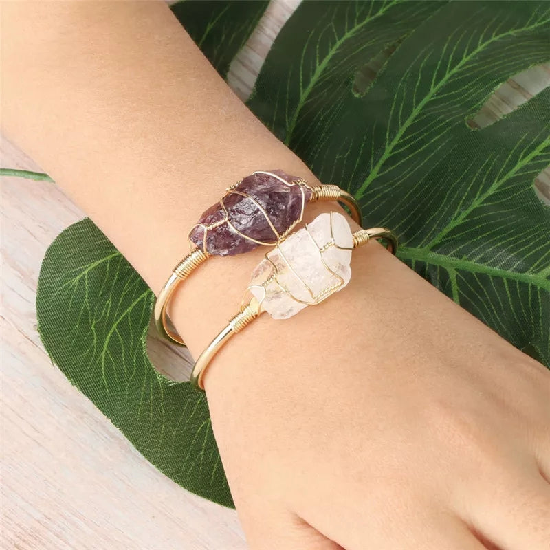 Natural Crystal Bracelet