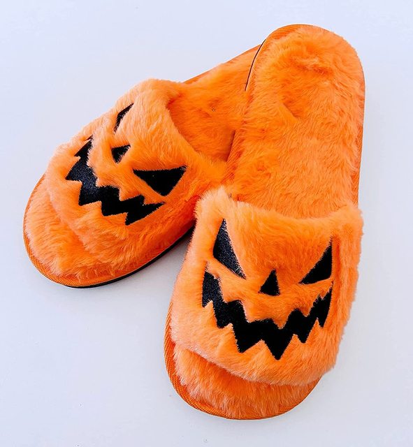 Scary Fluffy Slippers