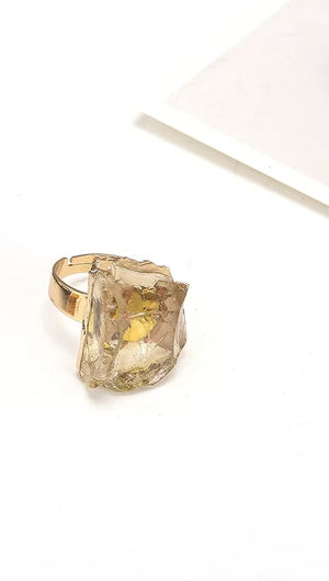 Druzy Quartz Ring