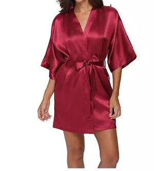 Satin Mini Kimono