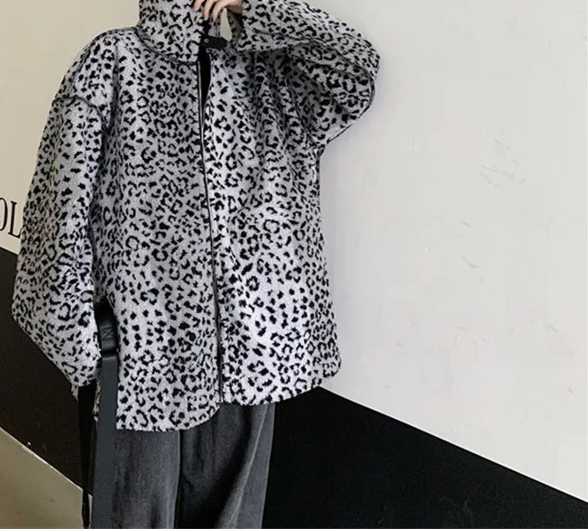 Leopard Design Coat