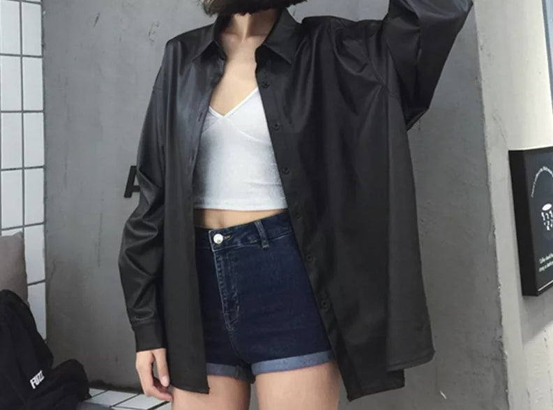 Black Basic Coat