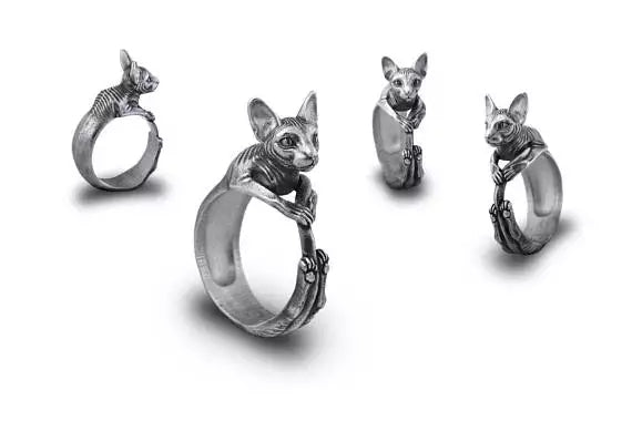 Sphynx Cat Ring