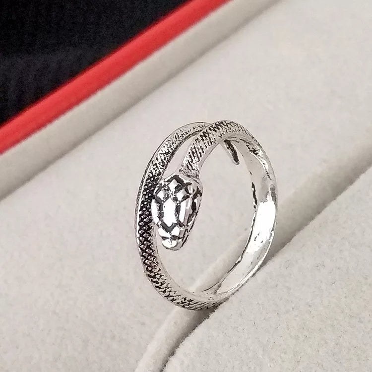 Snake Shaped Open Ring