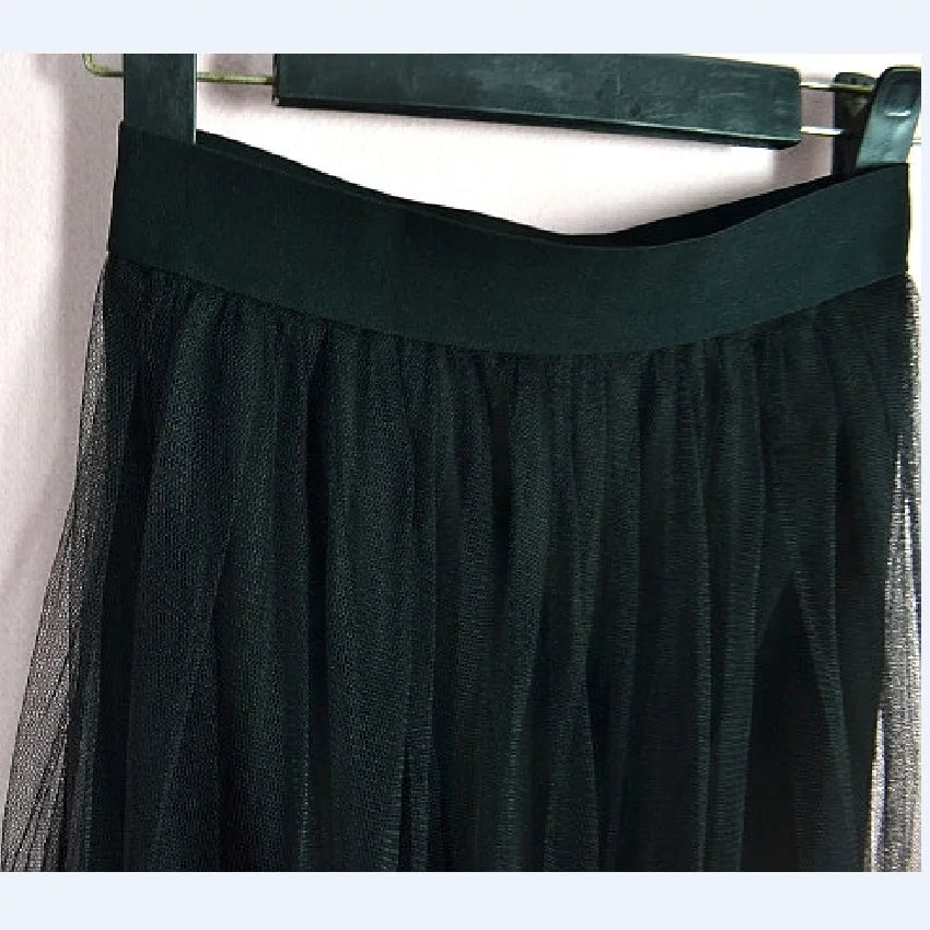 Midi Tulle Skirt