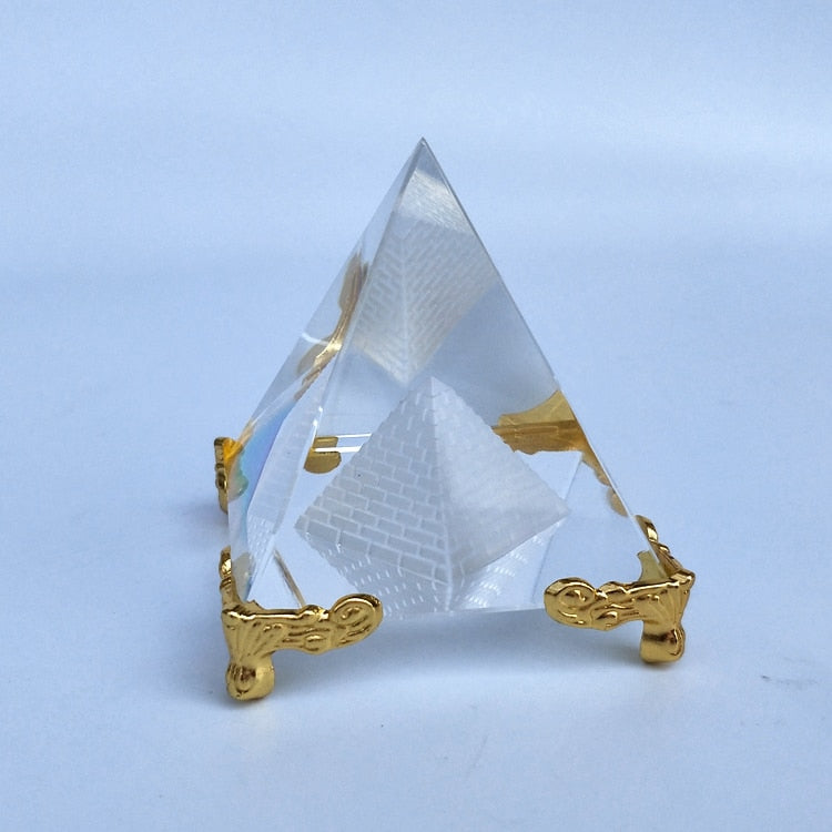 Crystal Clear Healing Pyramid