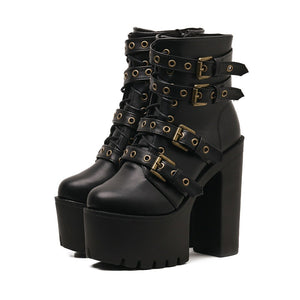 Witch Ursula Heeled Boots