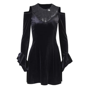 Witch Isabelle Velvet Mini Dress