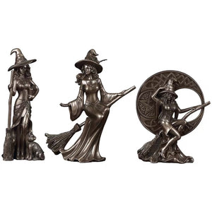 Minimalist Witch Statues