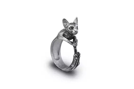 Sphynx Cat Ring