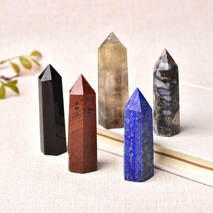 Natural Crystal Point Wand