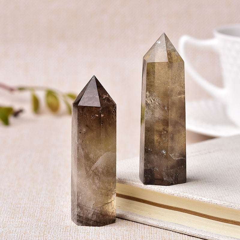 Natural Crystal Point Wand