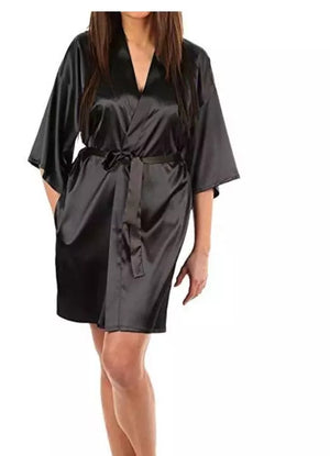 Satin Mini Kimono