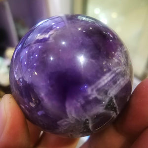 Healing Amethyst Quartz Ball