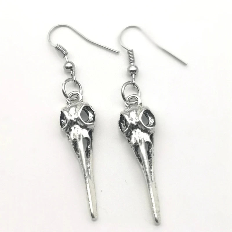 Bird Skull Earrings