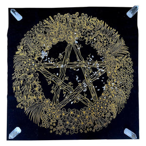 Five Pointed Star Tarot Tablecloth