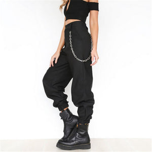 High Waist Cargo Pants