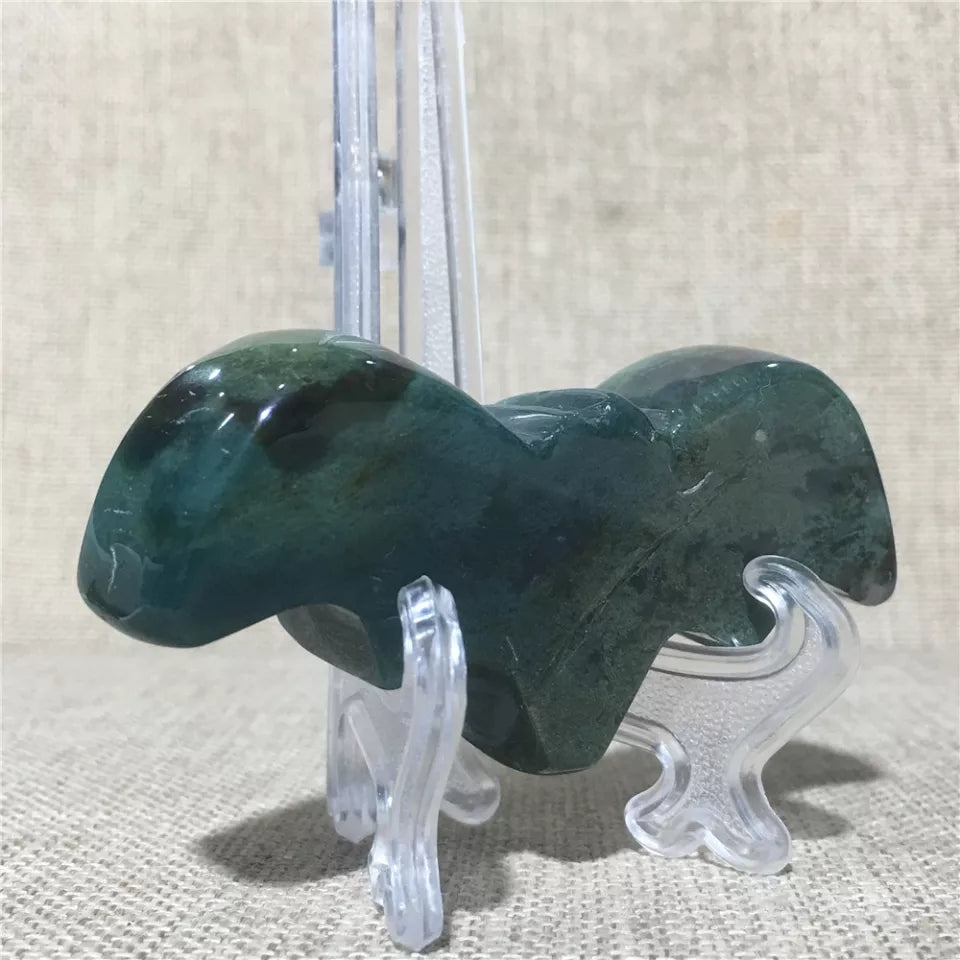 Bat Shaped Gemstone Ornament