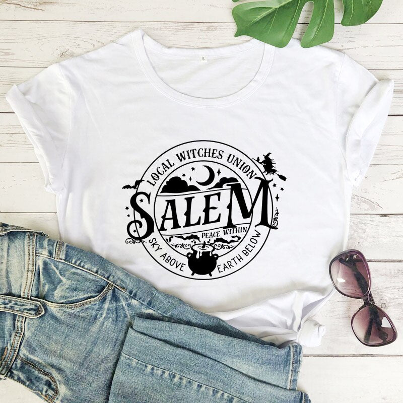 Local Witches Union Salem T-shirt