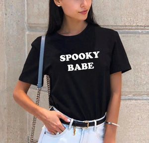 "Spooky Babe" T-Shirt