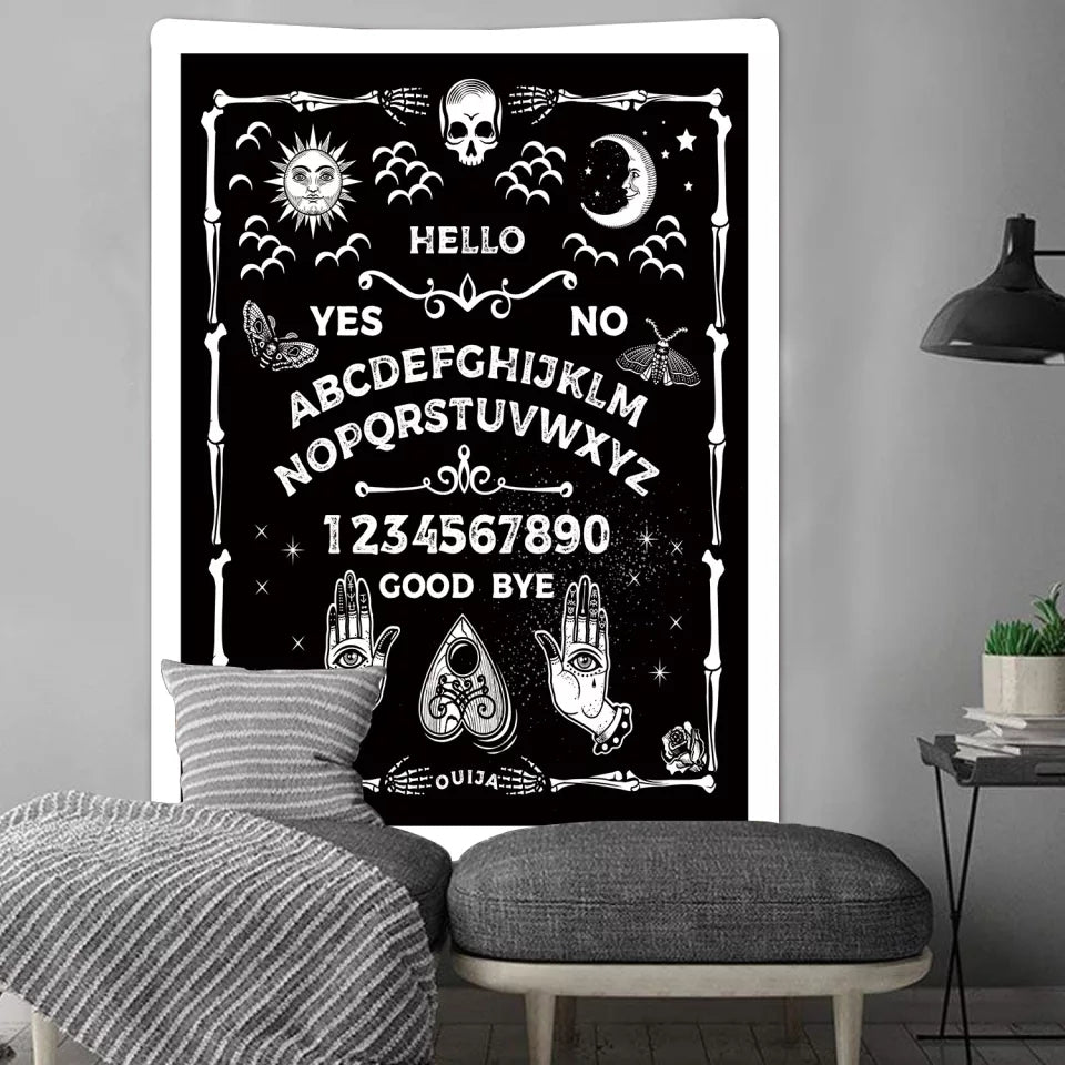 "Hello Good Bye" Wall Tapestry