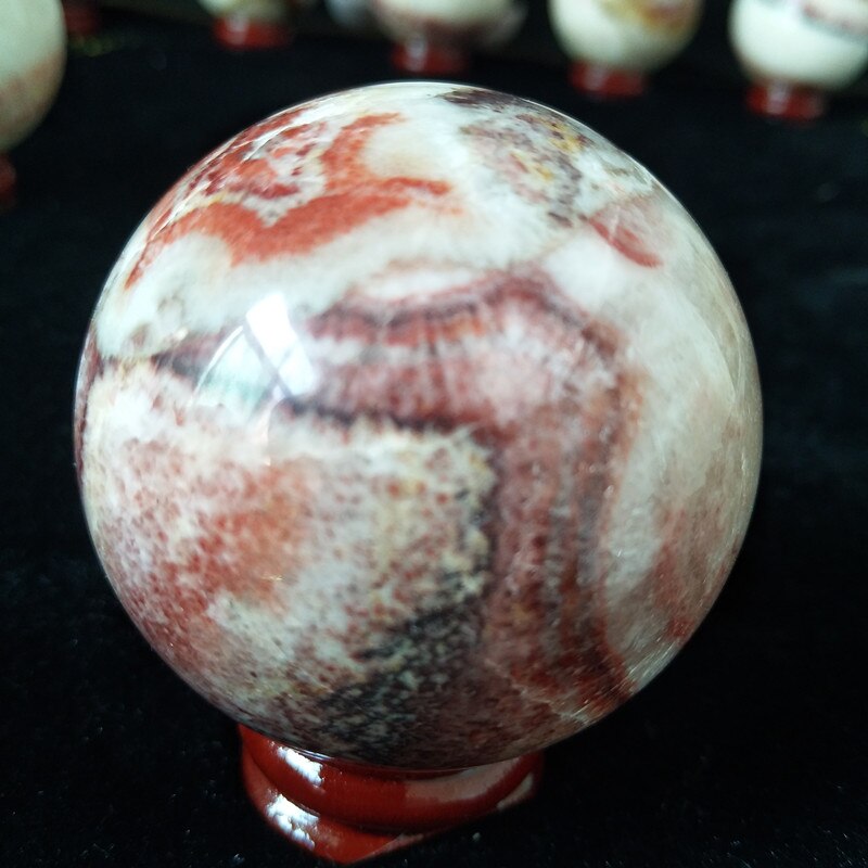 Natural Rhodochrosite Sphere