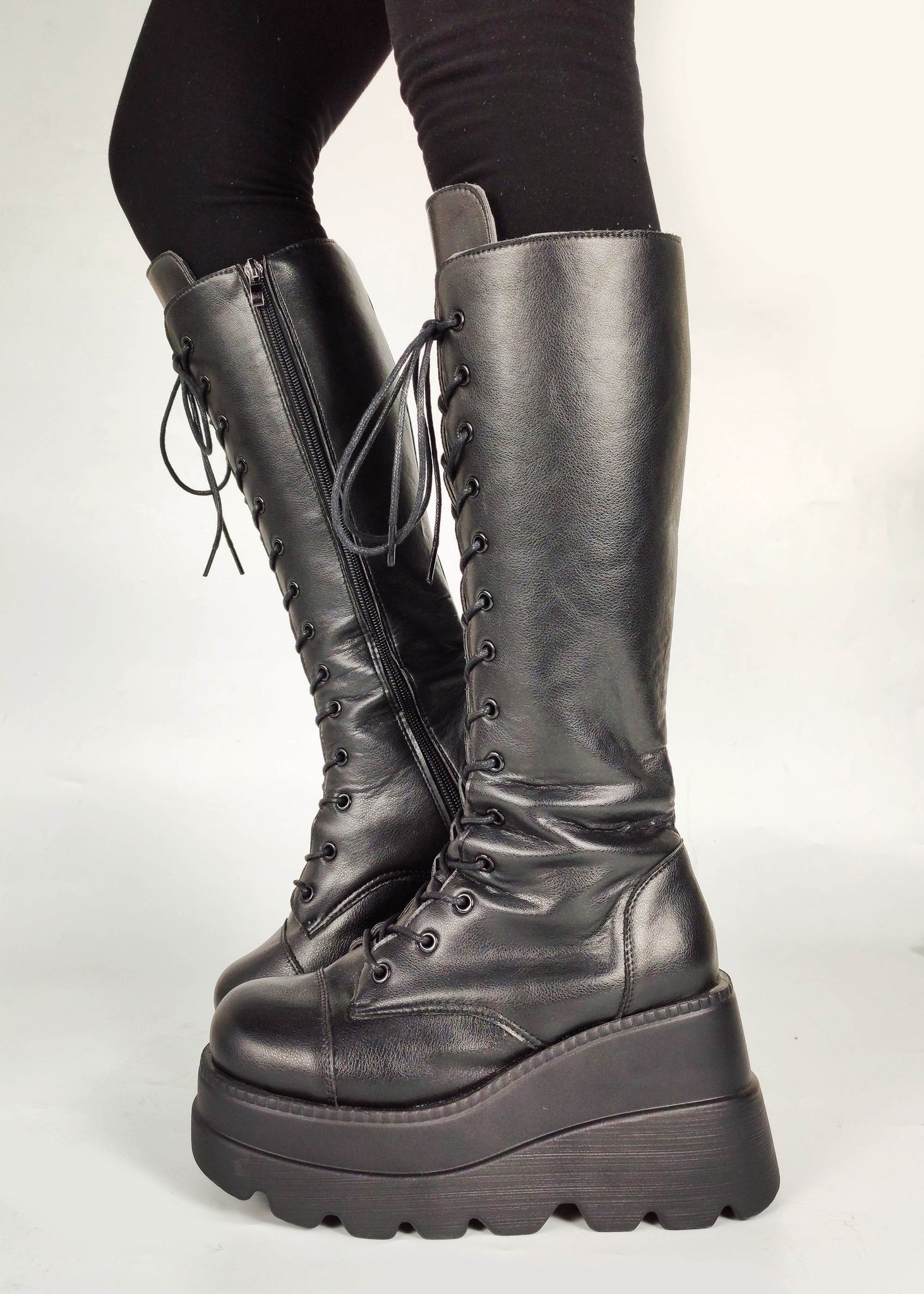 Knee High Platform Boots