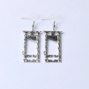 Guillotine Shaped Earrings