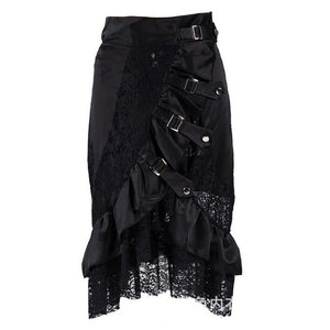 Asymmetric Victorian Style Skirt