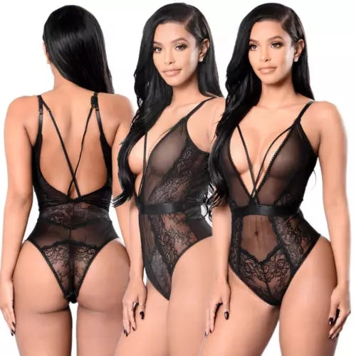 Lace Mesh Bodysuit