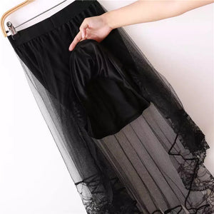 Midi Tulle Skirt