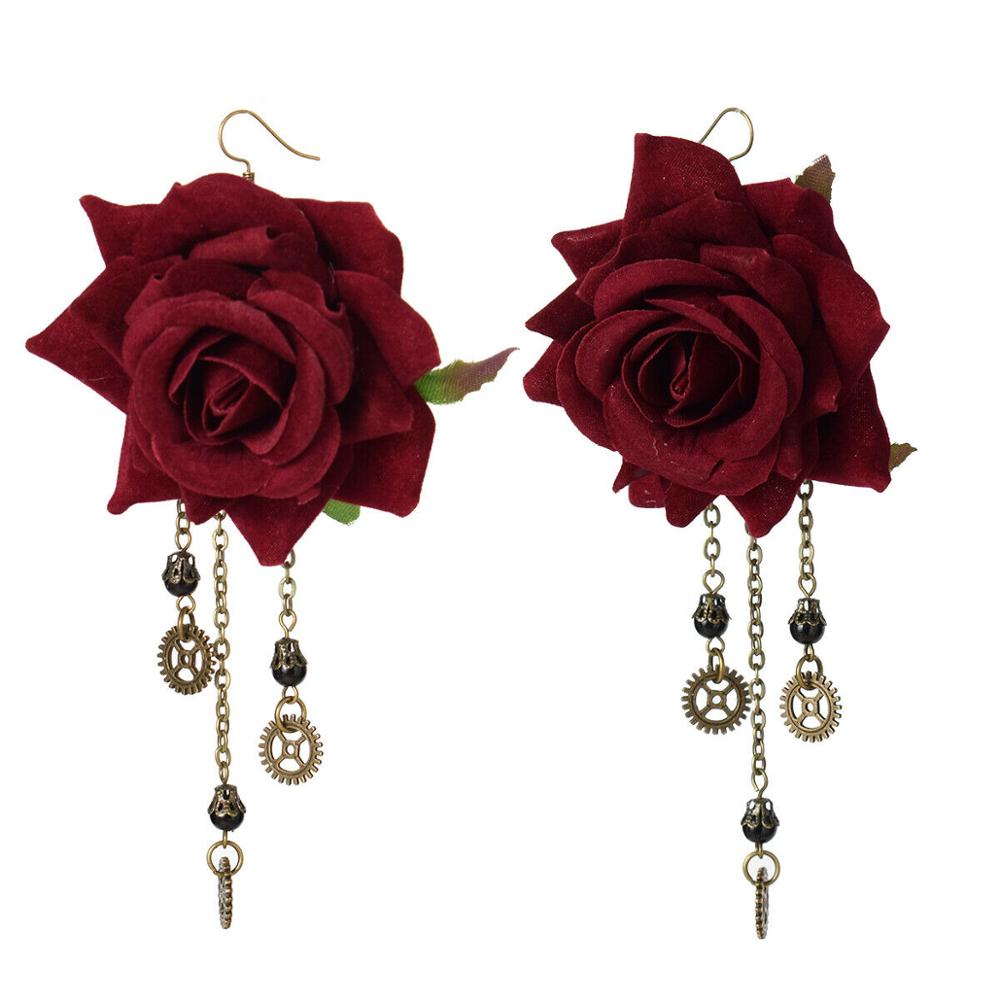 Roses Dangle Earrings