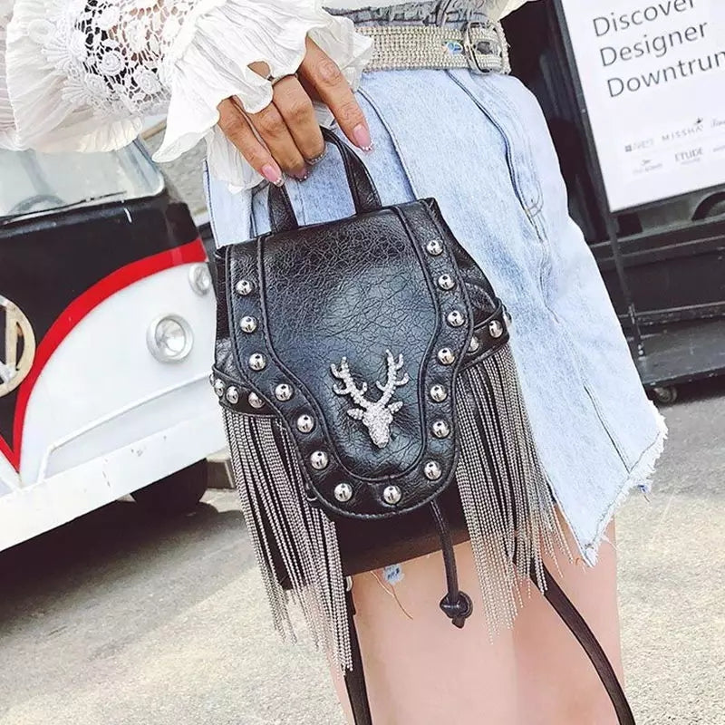 Rock Style Leather Bag