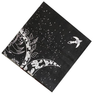 Moon Phases Print Tarot Tablecloth