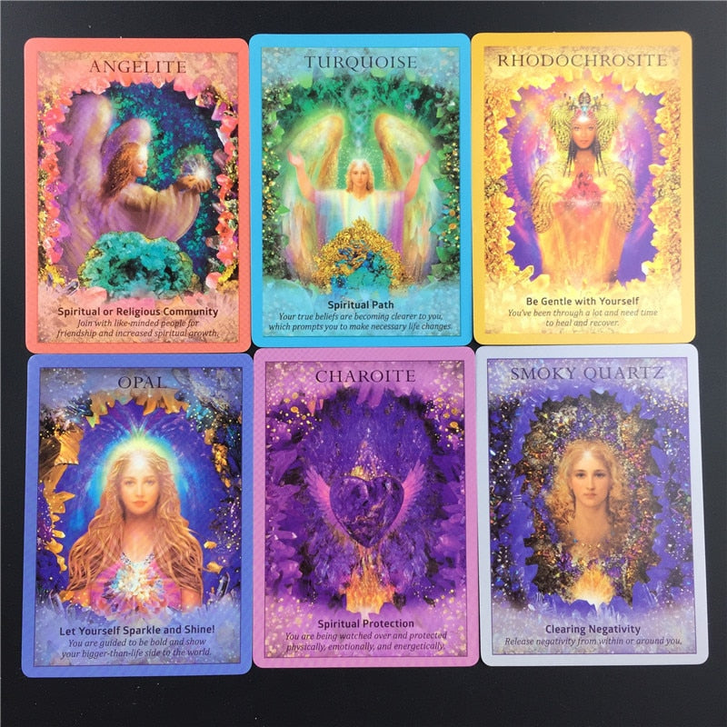 Crystal Angels Oracle Cards