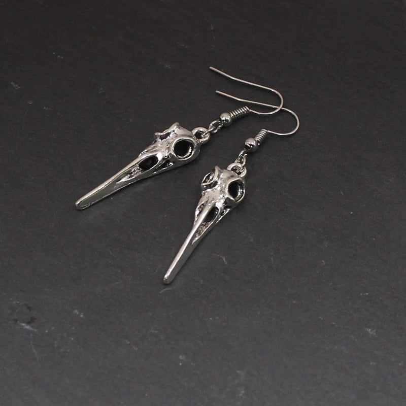 Bird Skull Earrings