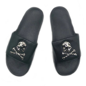 Skull Print Sliders