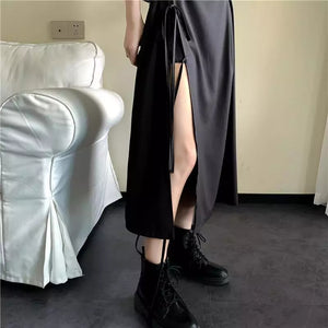 Witch Circe Asymmetric Midi Skirt