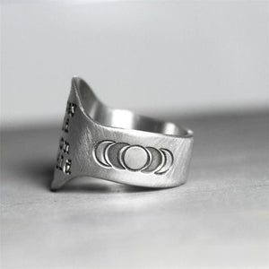 "Stay Wild Moon Child" Ring