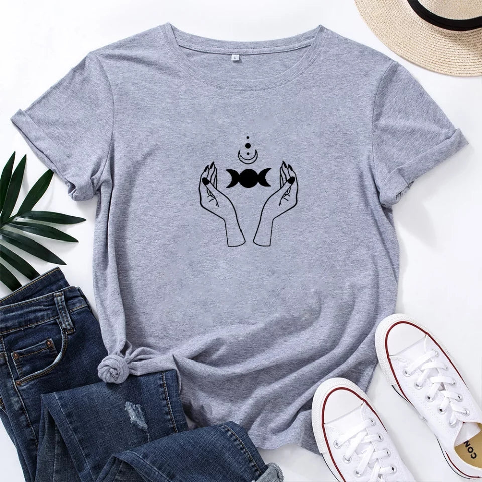 Triple Moon Goddess T-Shirt