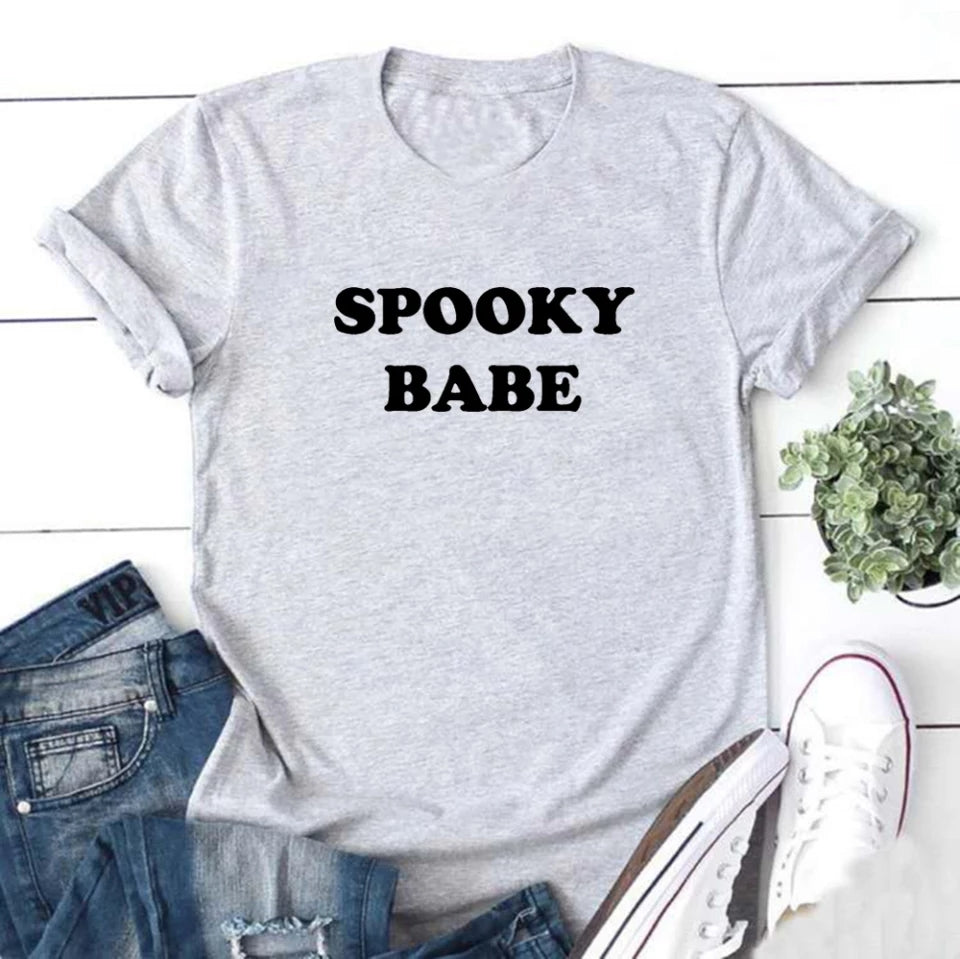 "Spooky Babe" T-Shirt