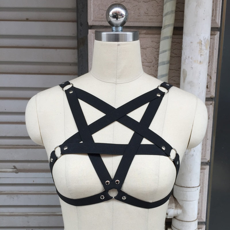 Pentagram Cage Bra